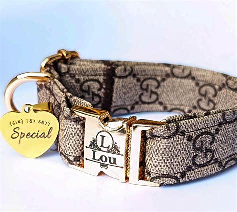 dogs gucci collar|gucci dog collars and leashes.